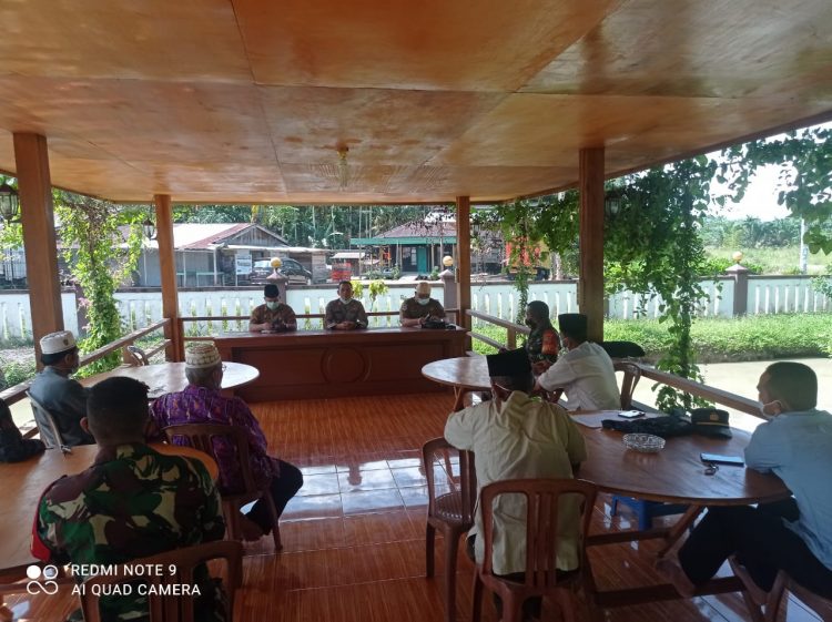 Rapat Koordinasi Pelaksanaan Sholat Ied di Lecamatan Betara dan Kuala Betara