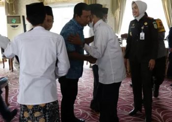 bupati romi sambut wakil gubernur jambi