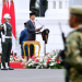 Presiden Joko Widodo menyampaikan amanat pada peringatan HUT ke-77 TNI yang digelar di Halaman Istana Merdeka, Jakarta, pada Rabu, 5 Oktober 2022. Foto: BPMI Setpres