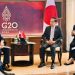 Presiden Joko Widodo melakukan pertemuan bilateral dengan Perdana Menteri (PM) Jepang Fumio Kishida di The Apurva Kempinski Bali, Senin, 14 November 2022. Foto: BPMI Setpres