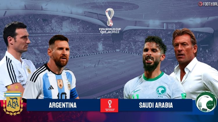 Argentina vs Saudi Arabia. Foto : Twitter