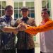 Pimpinan Parpol Koalisi Perubahan Provinsi Jambi, dari kiri, Elpisina (PKB), Syarif Fasha (Nasdem), Heru Kustanto (PKS). Foto : Dony Anggara/Sekato.co.id